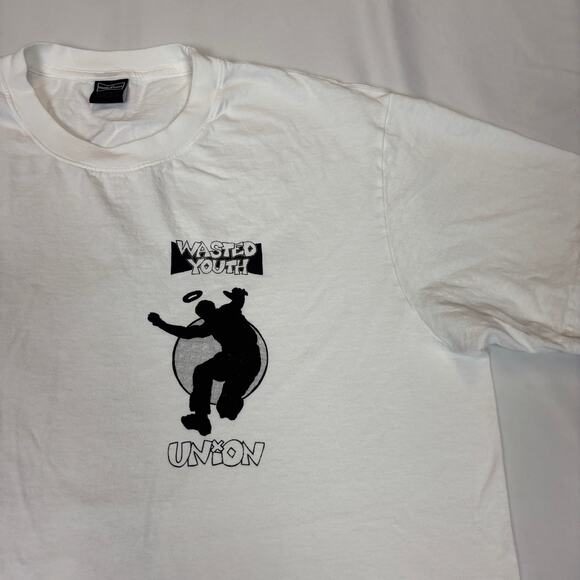 Wasted Youth Union Osaka Short Sleeve T Shirt Men's XL Skater Rare - Picture 4 of 9